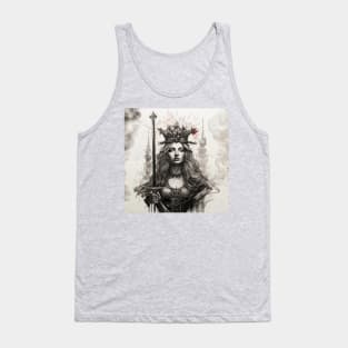 Queen of swords Tank Top